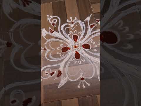 daily rangoli designs #shorts #youtuber #ytshorts #instareels #rangoli #muggulu #mugguludesigns