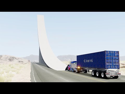 Mobil vs Ramp #15 - BeamNG Drive