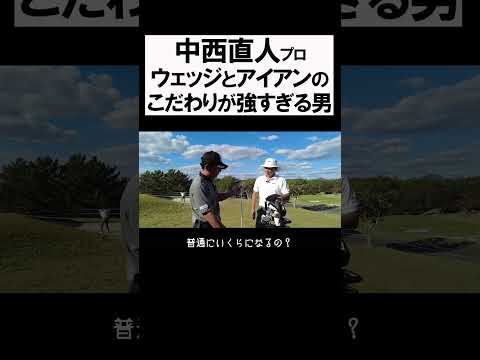 中西直人のこだわりのウェッジ＆アイアン #shorts  #golf #矢野東 #男子プロ #ゴルフ #中西直人 #クラブセッティング