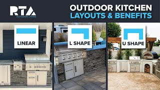 Outdoor Kitchen Layout Ideas | 4 Best Options (with Pros & Cons)