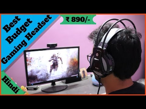 HP H100 Gaming Headset Unboxing & Review [ Hindi ] - Best Budget Gaming Headset - TechToTech