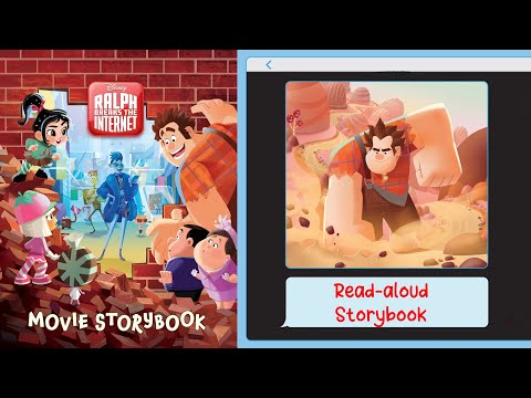 RALPH BREAKS THE INTERNET MOVIE STORYBOOK | BEDTIME STORIES READ ALOUD