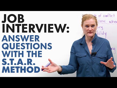 Use the STAR METHOD for success in your JOB INTERVIEW