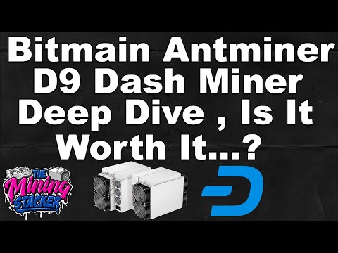 Review Of NEW Dash ASIC Miner , Bitmain Antminer D9 . Let's See How Profitable Crypto Mining Dash Is