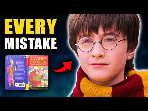 EVERY Mistake in Harry Potter & the Philosopher's Stone (All ERRORS + Plot Holes)