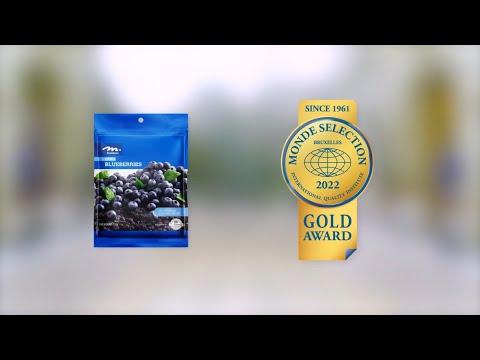 Dried Blueberries - Gold Quality Award 2022 from Monde Selection