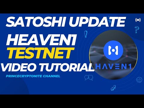 SATOSHI APP UPDATE / HEAVEN1 TESTNET GUILD ( How to participate on heaven1 TESTNET)