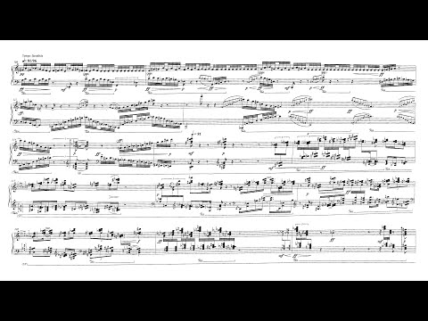 Luciano Berio - Sonata per pianoforte (2001) [Score-Video]