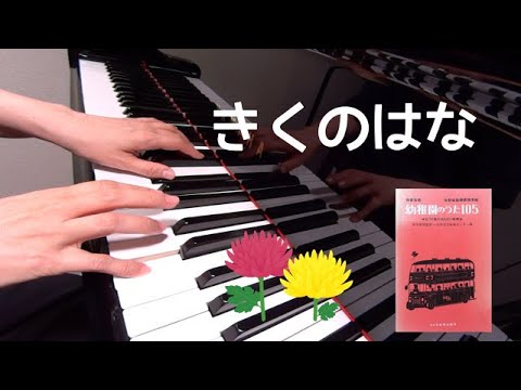 きくのはな　ピアノ　童謡　小林愛雄 作詞　井上武士 作曲　石河清 編曲　保育名歌幼稚園のうた105