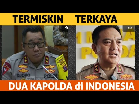 SEGINI HARTANYA ?? KAPOLDA TERKAYA & YG TERMISKIN DI INDONESIA