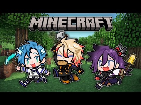 【MINECRAFT】LET'S CRAFT THE MINES BABY IT'S ADVENTURE TIME W/ @RegisAltare & @AxelSyrios  ! ! !【30】