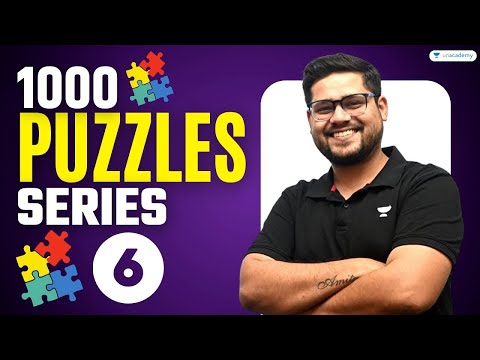 (Class-6) 1000 Puzzle Series | Reasoning For Bank Exams 2023 | Ankush Lamba | Bank Pro