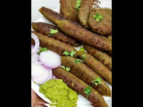 || Homemade Veg Seekh Kebab Recipe || 🤤🤤🤤🤤 || Made with Soya chunks 🥳 || #Short #indiansweets