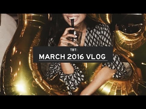 TBT VLOG: MARCH 2016