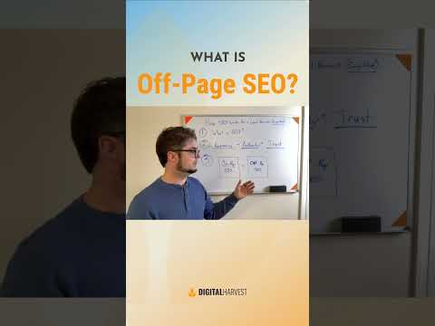 What is Off page SEO?