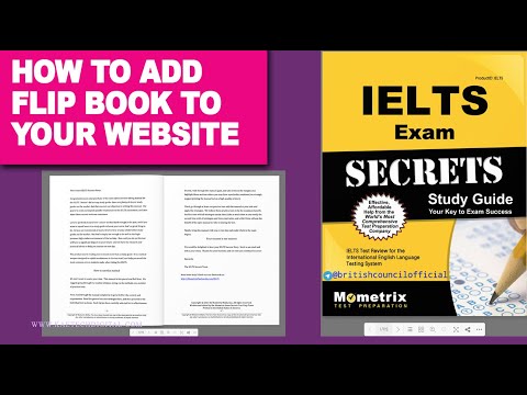 How to Add or embed a Flip book pdf to your WordPress Website For Free