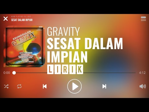 Gravity - Sesat Dalam Impian [Lirik]