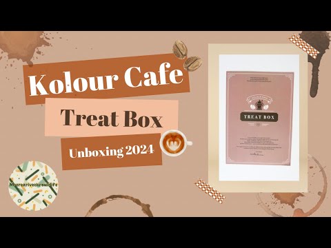 Unboxing - Kolourcafe Treat box 2024