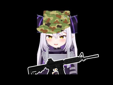 戦場でASMRをするラプラス・ダークネス【ラプラス・ダークネス/ホロライブ切り抜き】