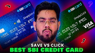 SBI Simply Save vs SBI Simply Click Credit Card - Best SBI Credit Card 2024🤔