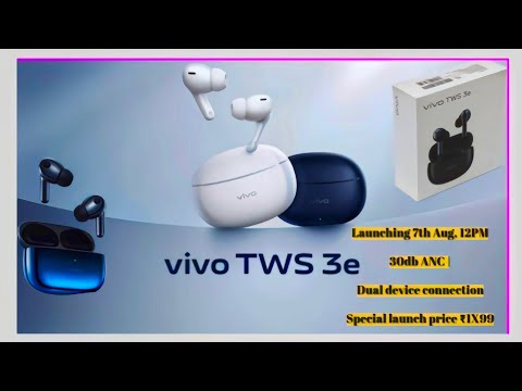 "Vivo TWS 3e with Intelligent ANC Launching in India Next Week!"