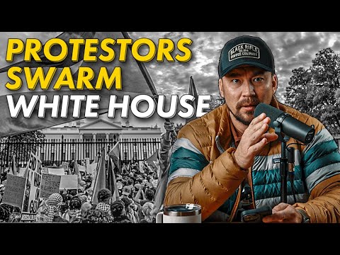 Iran threatens America while Pro-Hamas protestors swarm the White House