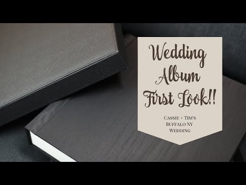 ALBUM REVEAL || Cassie & Tim's Stunning Buffalo Wedding Album