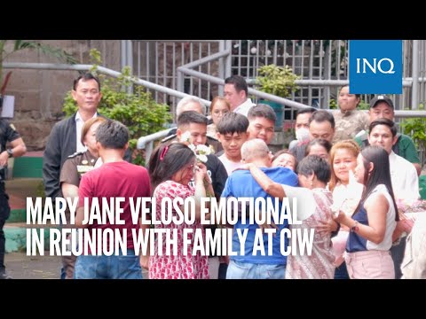 Mary Jane Veloso emotional in reunion with family at CIW