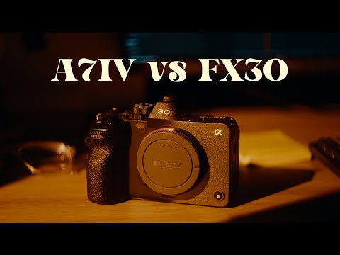 入門全幅 vs 頂級殘幅？//  Sony A7IV vs FX30