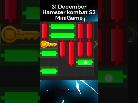 31 December Mini Game Puzzle Hamster Kombat today Solved #hamsterkombat #puzzlegame #shorts #short