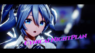 【MMD-4K】シニカルナイトプラン【YYB式改変初音ミク】