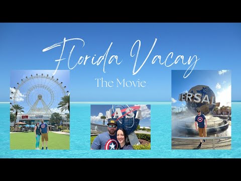 Florida Vacation THE MOVIE! | Universal Orlando, Icon Park, NASA, East Coast Beaches