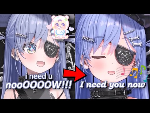 The absolute difference in Kuromu's speaking voice vs singing voice (APT)【Vspo!】