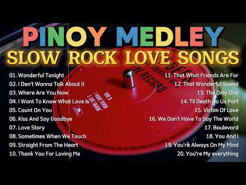 Scorpions, Elton John, Eric Clapton, Phil Collins, Lobo 🎤 Pinoy Slow Rock Love Songs Medley 80s 90s