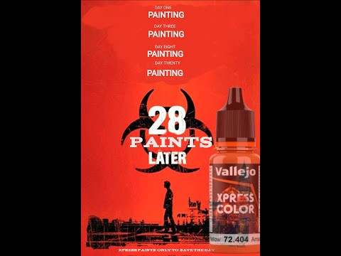 28 Days of Vallejo Xpress Paints