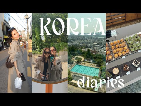 KOREA TRAVEL VLOG EP 1| reunited with my grandma, Seoul dates with loved ones µblading my brows