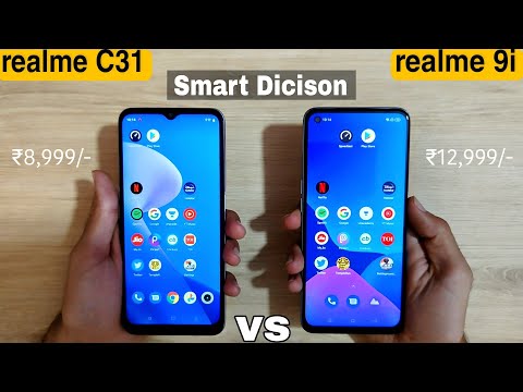 realme c31 vs realme 9i Speed Test & Comparison | Fire 🔥