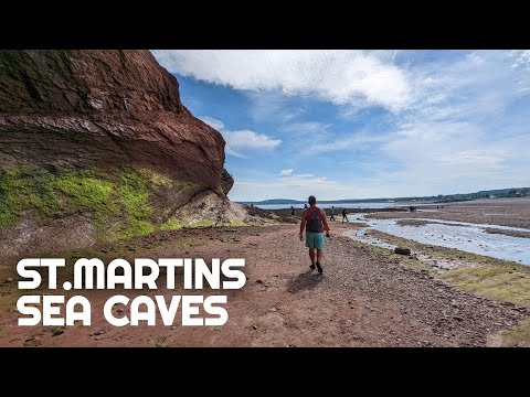 Exploring New Brunswick's Changing Tides | St Martins Sea Caves | Bay of Fundy | East Coast Canada