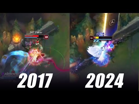 At the Same Position: Faker's Past and Present