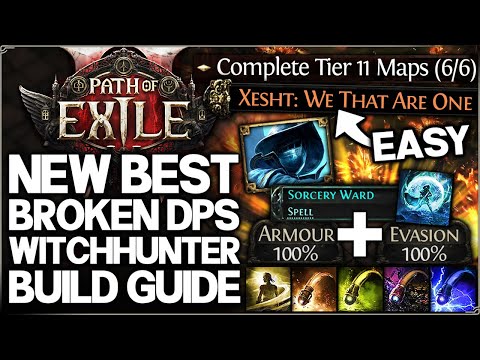 Path of Exile 2 - New Best OP DPS Witchhunter Build Found - This Combo BREAKS Endgame - Full Guide!