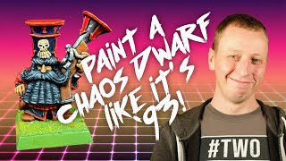 Paint a Retro Chaos Dwarf like it's '93! | Warhammer | Duncan Rhodes 🔥🔥🔥