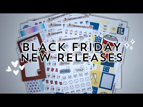 BLACK FRIDAY New Releases! | 25% Off + Tiered Freebies