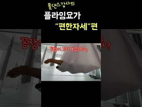 폴댄스강사의 플라잉요가 2탄 #폴타혼타스 #폴댄스 #poledance #플라잉요가 #요가