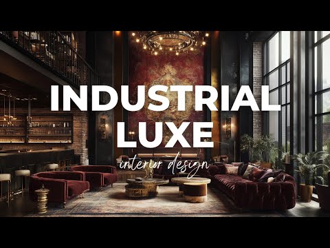 Industrial Luxe Interior Design: Infusing Opulent into Urban Spaces