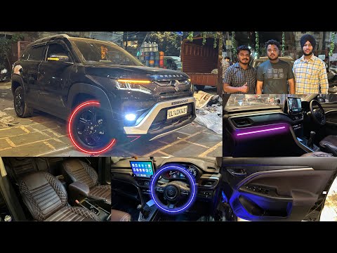 Brezza modified 2024 | brezza zxi modified 2024 | brezza zxi modification 2024 | brezza accessories