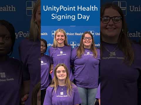 UnityPoint Health Signing Day | May 21, 2024 #shorts