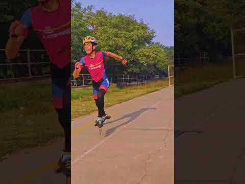 #skating #practice #speedskating | Varanasi skating | team leopard speed skating | BHU ground