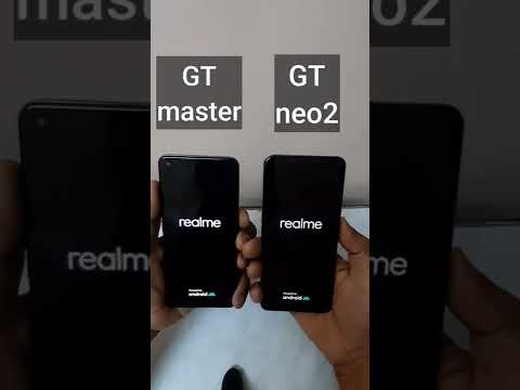 Realme gt master VS gt neo2 boot speed test #shorts #realme