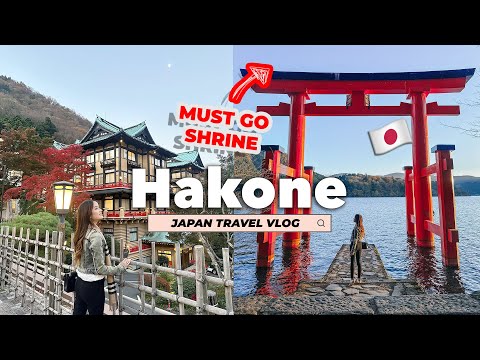 SPIRITED AWAY HOTEL?? 😱 THINGS TO DO IN HAKONE - MUST GO TO VIRAL SHRINE | Japan Travel Vlog 🇯🇵