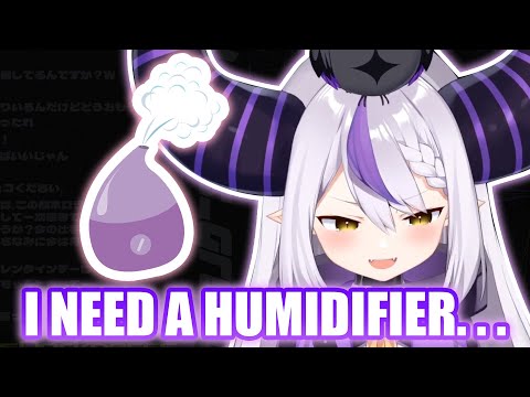 Laplus Talks about Her Need for a Humidifier